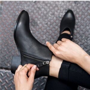 Thursday Boot Company Black Ankle Boots Minimalist Style